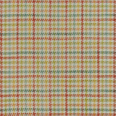Breathable Plaid Curtain Fabric—Coral/Burgundy/Yellow/Blue-Color—100% Polyester—54" Inches Wide—Sold by The Yard